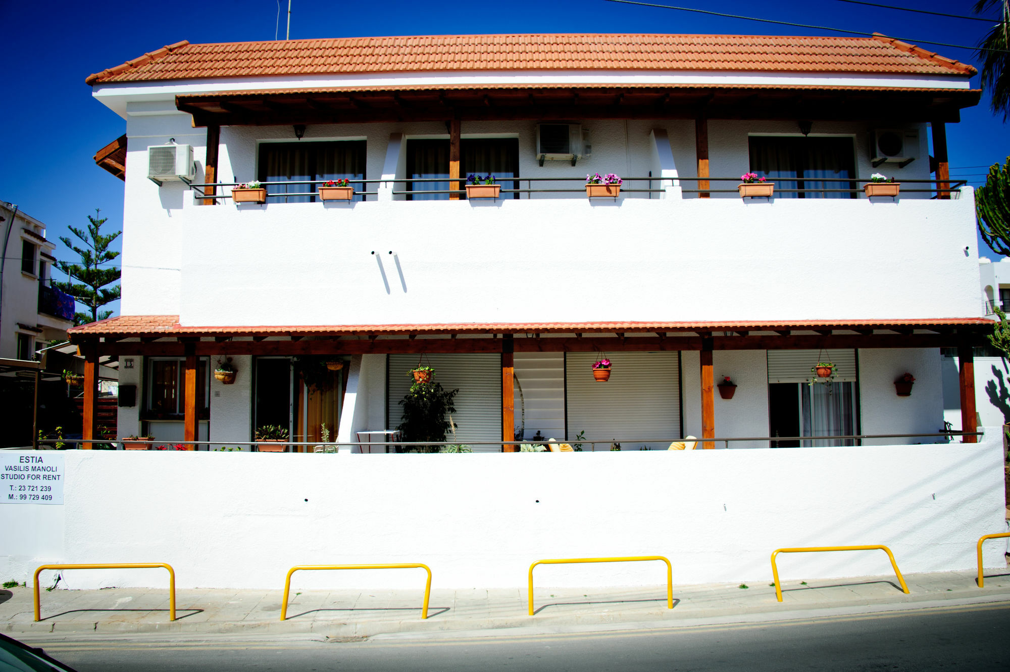 Estia Vasilis Manoli Apartment Ayia Napa Bagian luar foto